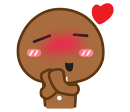 Mr. Brown Cookie sticker #127896