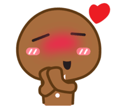 Mr. Brown Cookie sticker #127896