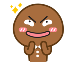Mr. Brown Cookie sticker #127898
