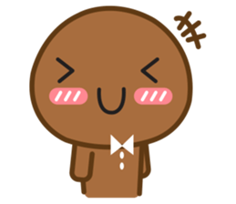 Mr. Brown Cookie sticker #127899