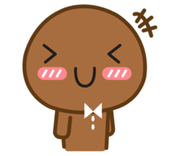 Mr. Brown Cookie sticker #127899