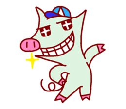 PIIIG CITY sticker #128182