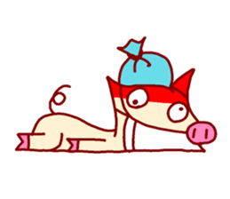 PIIIG CITY sticker #128200