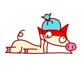 PIIIG CITY sticker #128200