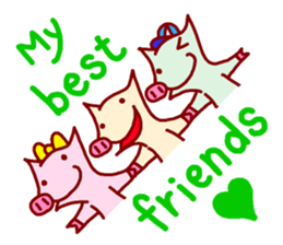 PIIIG CITY sticker #128212