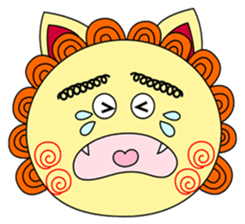 Okinawan Talky Shisa ~Okinawan dialects~ sticker #128438