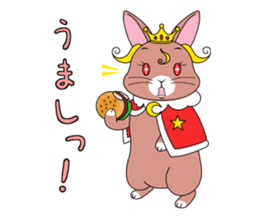 Prince of rabbit2 sticker #128783