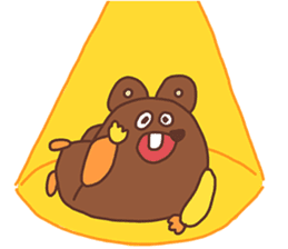 An incisor Bear sticker #129026