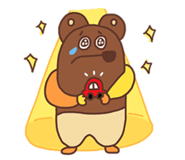 An incisor Bear sticker #129049