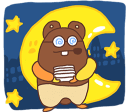 An incisor Bear sticker #129054