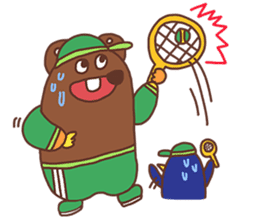 An incisor Bear sticker #129055