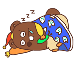 An incisor Bear sticker #129056