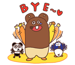 An incisor Bear sticker #129059