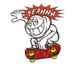 Ya-man : Love, Peace and Happiness sticker #129061