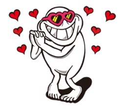 Ya-man : Love, Peace and Happiness sticker #129063