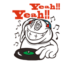 Ya-man : Love, Peace and Happiness sticker #129082