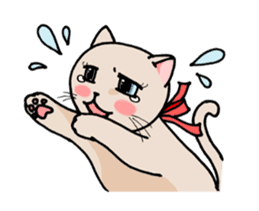 strawberry cats sticker #129105