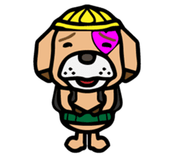 HARAMAKI DOG sticker #129254