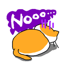 THE BROWN CAT sticker #129303