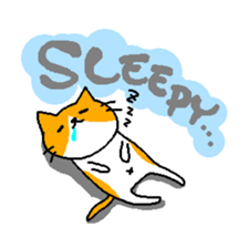 THE BROWN CAT sticker #129306