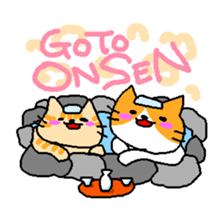 THE BROWN CAT sticker #129324