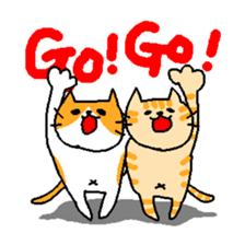 THE BROWN CAT sticker #129325