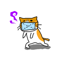 THE BROWN CAT sticker #129329