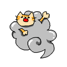 THE BROWN CAT sticker #129338