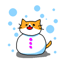 THE BROWN CAT sticker #129339