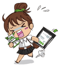 SDM uni life sticker #129381