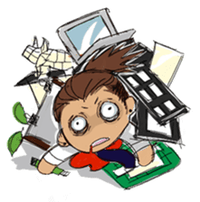 SDM uni life sticker #129390