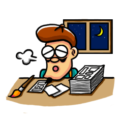 Beard painter ' s life