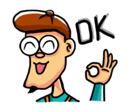 Beard painter ' s life sticker #129580