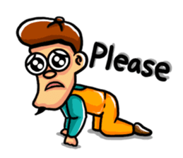 Beard painter ' s life sticker #129581