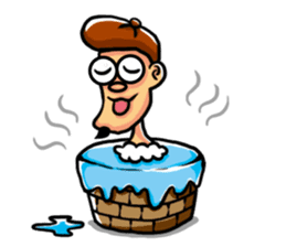 Beard painter ' s life sticker #129590