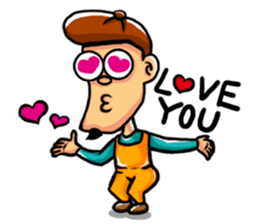 Beard painter ' s life sticker #129591