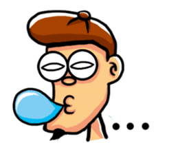 Beard painter ' s life sticker #129604