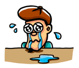 Beard painter ' s life sticker #129608