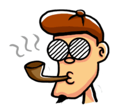 Beard painter ' s life sticker #129609