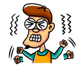 Beard painter ' s life sticker #129612