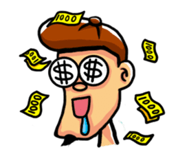 Beard painter ' s life sticker #129613