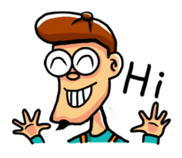 Beard painter ' s life sticker #129615