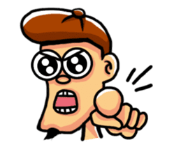 Beard painter ' s life sticker #129617