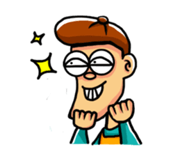 Beard painter ' s life sticker #129619