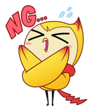 Fujimichan - the Phoenix Lady sticker #129741