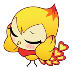 Fujimichan - the Phoenix Lady sticker #129747