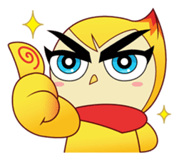 Fujimichan - the Phoenix Lady sticker #129751