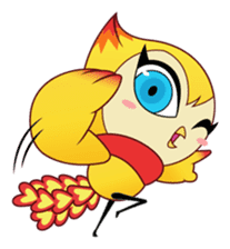 Fujimichan - the Phoenix Lady sticker #129752