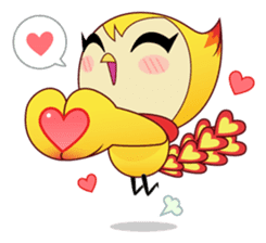Fujimichan - the Phoenix Lady sticker #129761