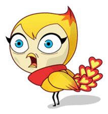 Fujimichan - the Phoenix Lady sticker #129764